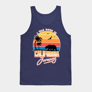 Was born in California January Tank Top